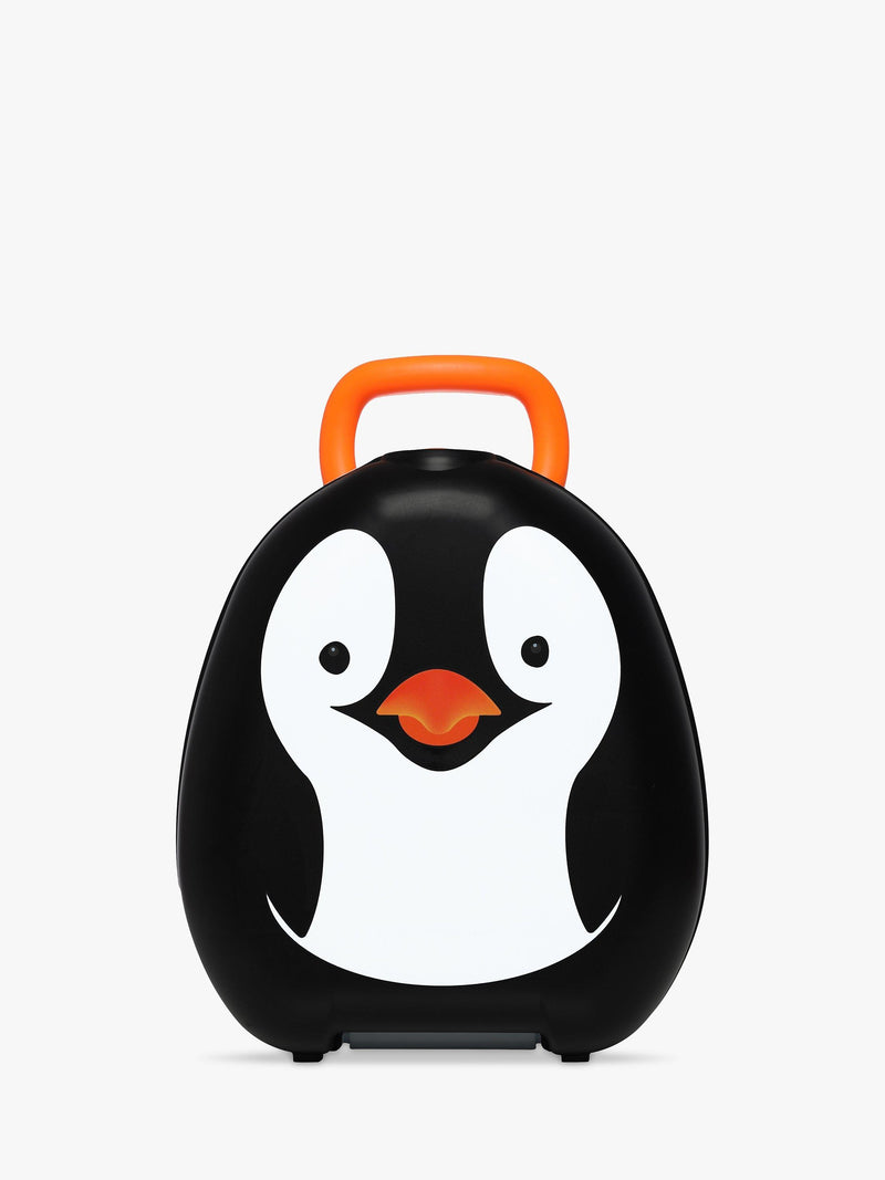 My Carry Potty penguin travel potty, imported from the UK