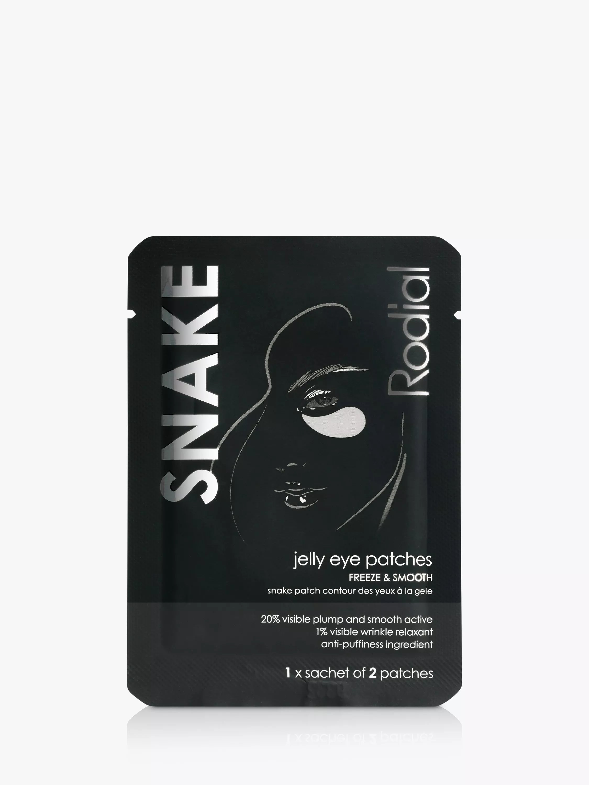 Rodial Snake Jelly Eye Patches, imported from the UK