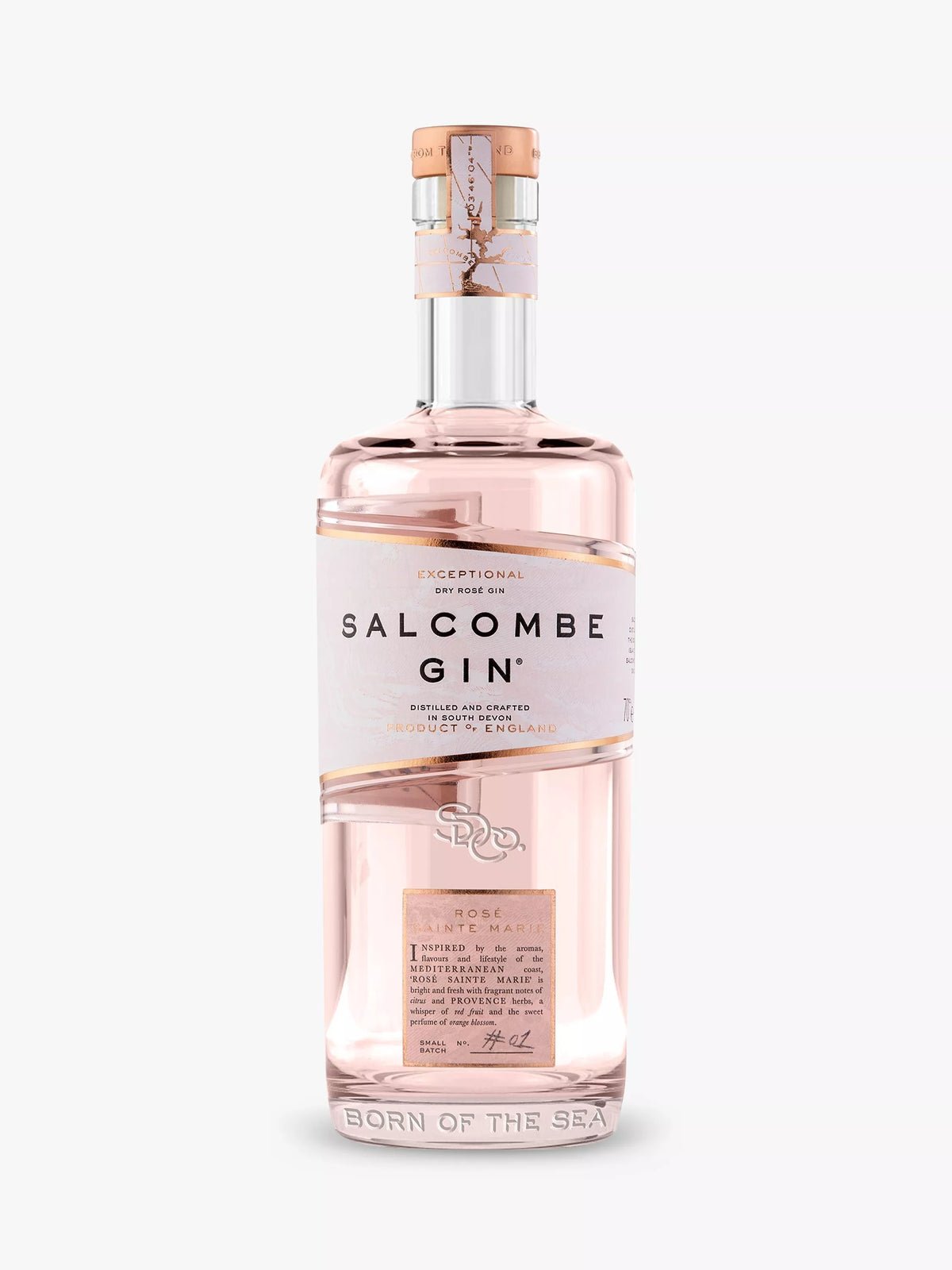 Salcombe Gin Rosé Sainte Marie gin 70cl (British brand)