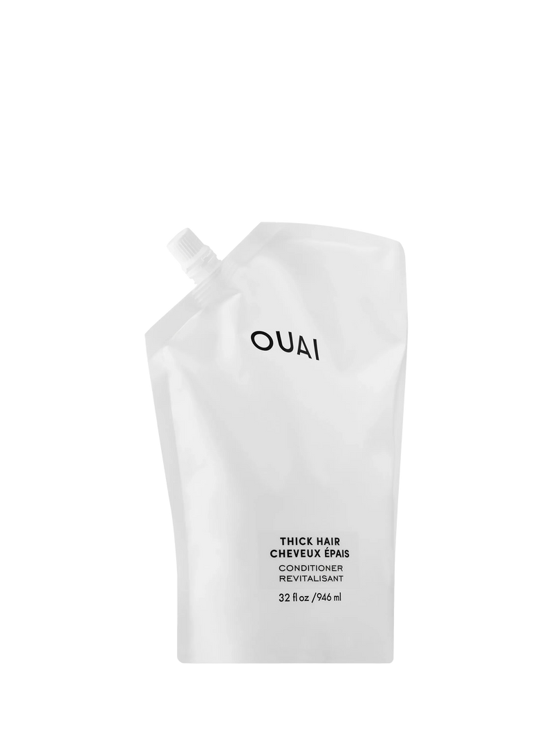 OUAI Thick Hair Conditioner Refill 946ml, imported from the UK