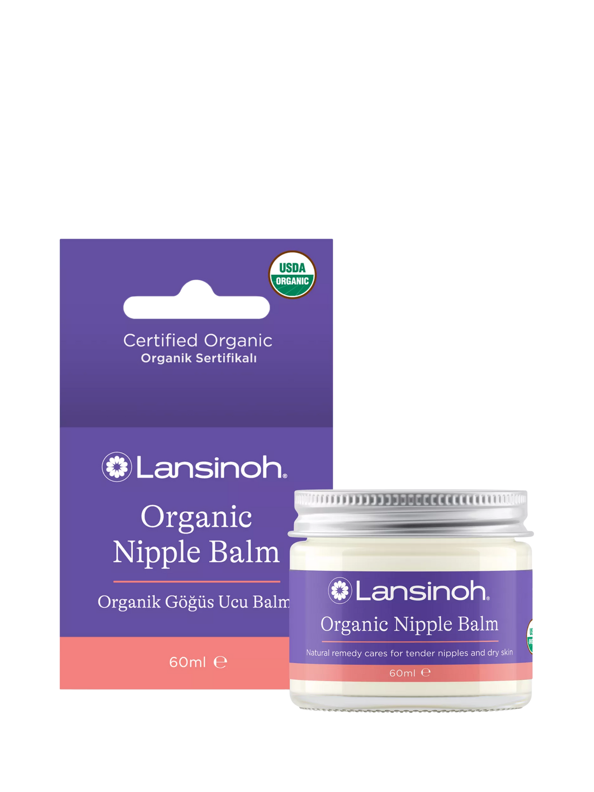 Lansinoh Organic Nipple Balm 60ml, UK version