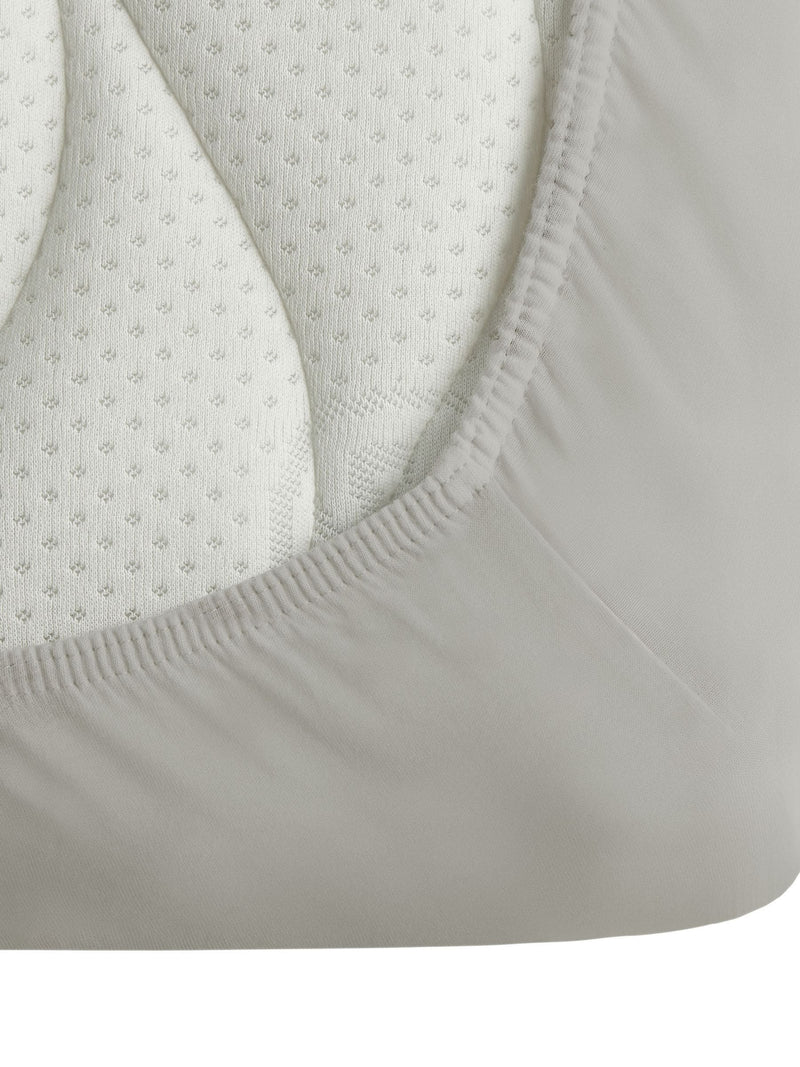 Silentnight grey cot bed fitted sheets 2 pack (British brand)