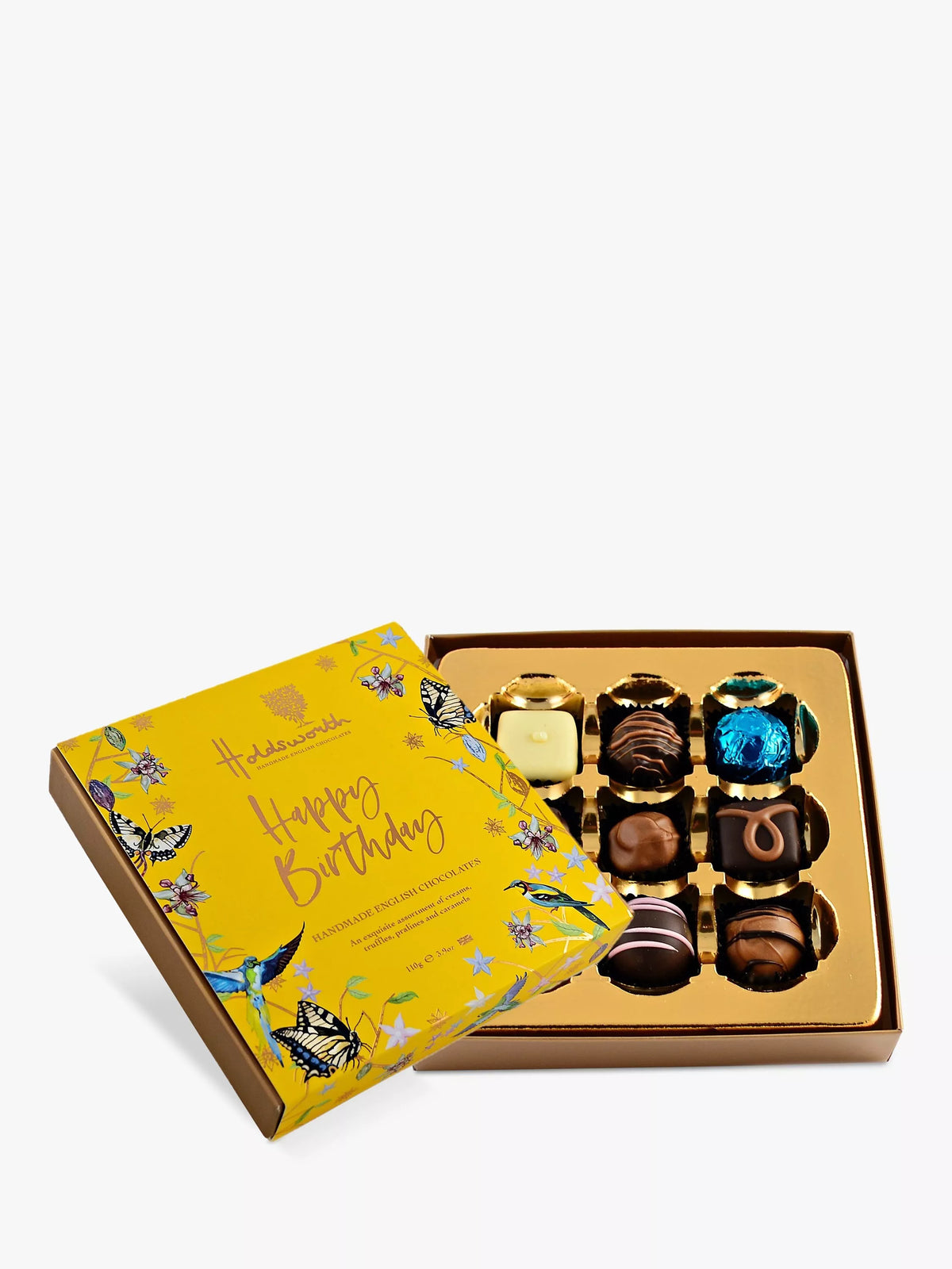Holdsworth assorted chocolate birthday box 110g, UK version
