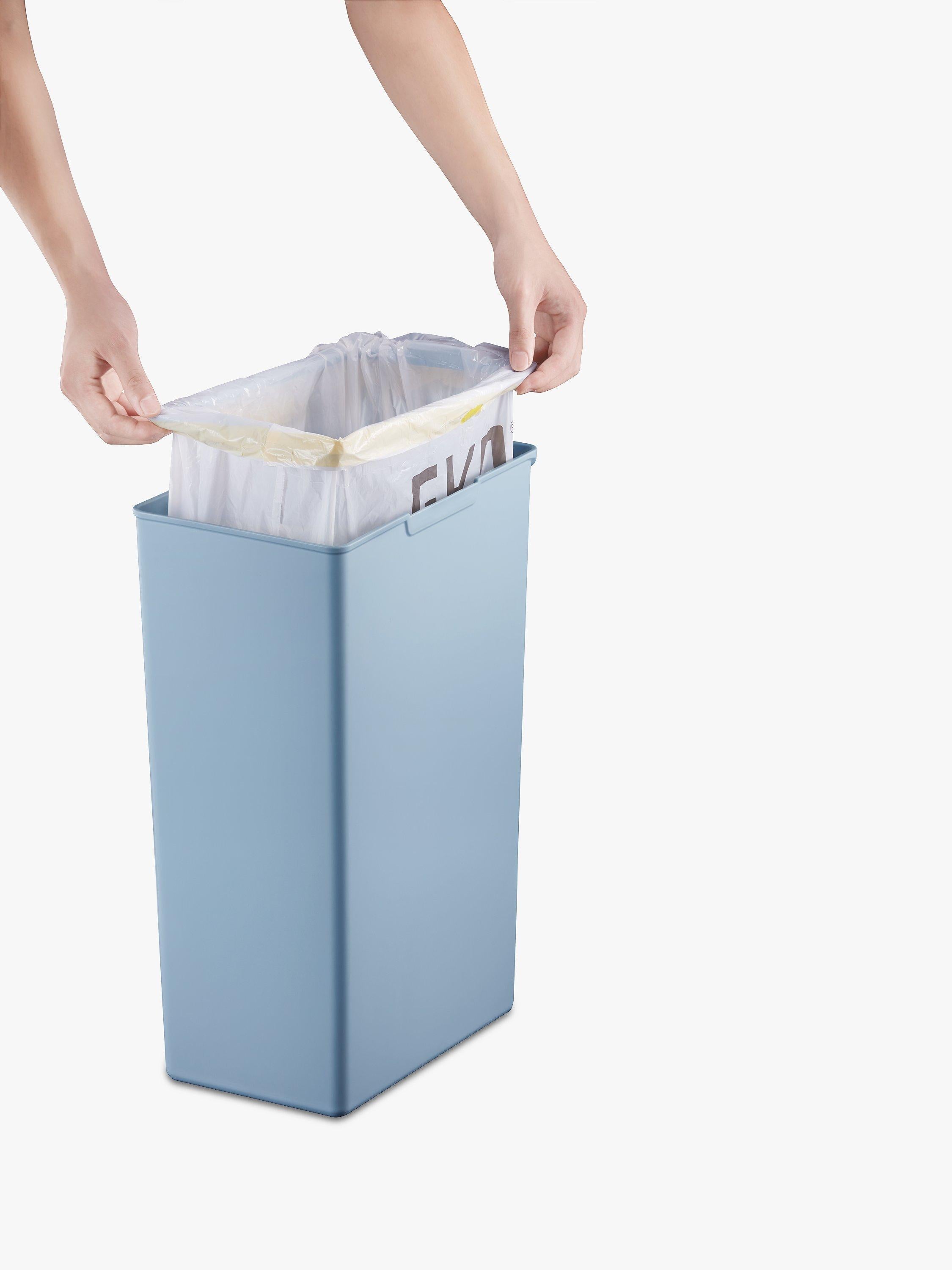 EKO rectangular touch bin 30L - British product