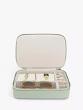 Stackers Jewellery Travel Case in sage green (British brand)
