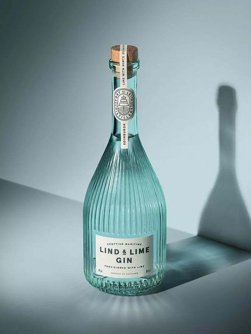 The Port of Leith Distillery Lind & Lime gin 70cl, UK version