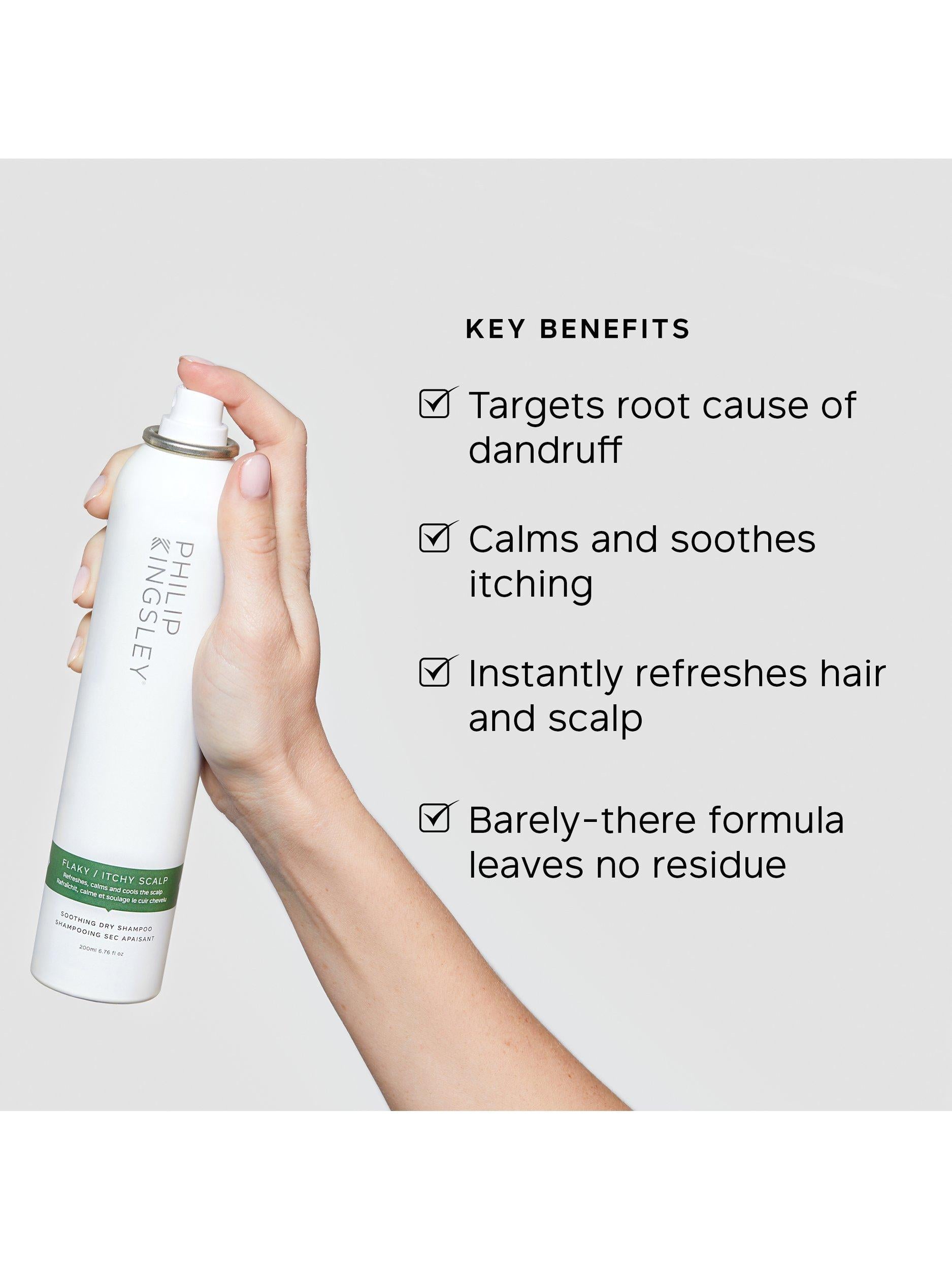 Philip Kingsley flaky/itchy scalp soothing dry shampoo 200ml, imported from the UK