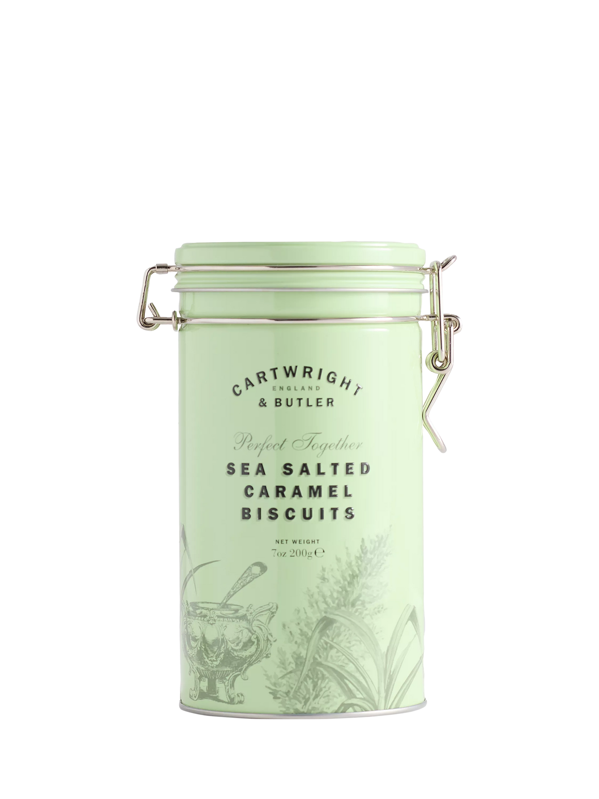 Cartwright & Butler salted caramel shortbread biscuits 200g - British product
