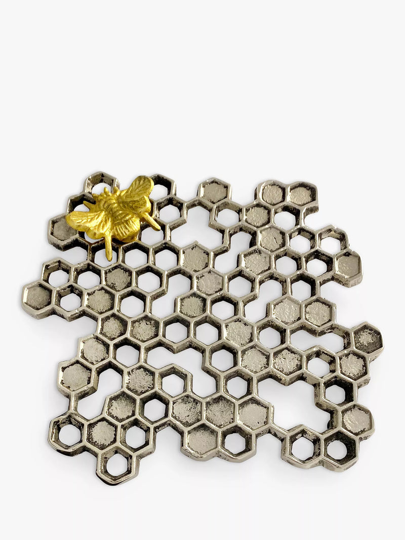Culinary Concepts Buzzy Bee Honeycomb Trivet - British product