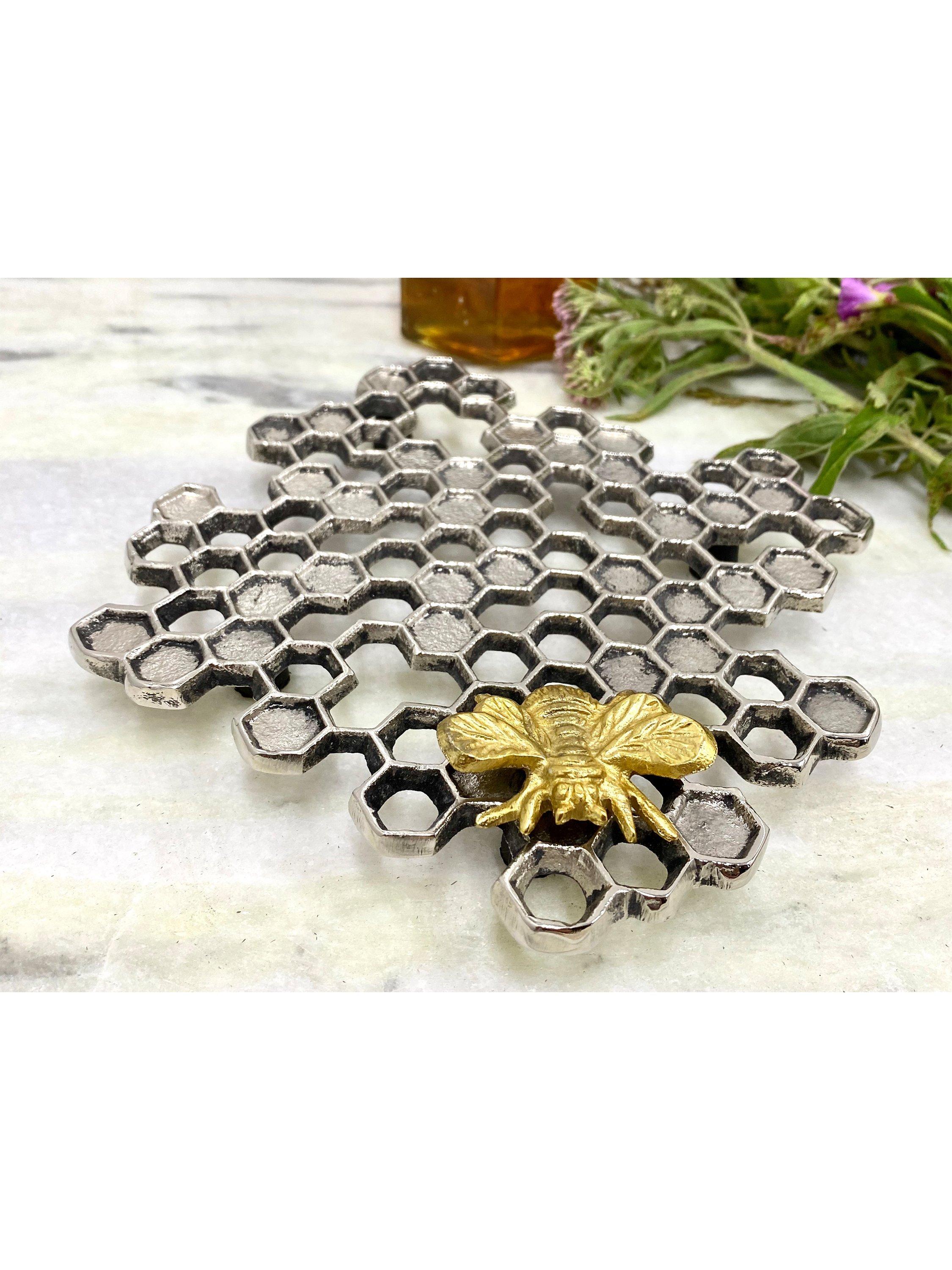 Culinary Concepts Buzzy Bee Honeycomb Trivet - British product