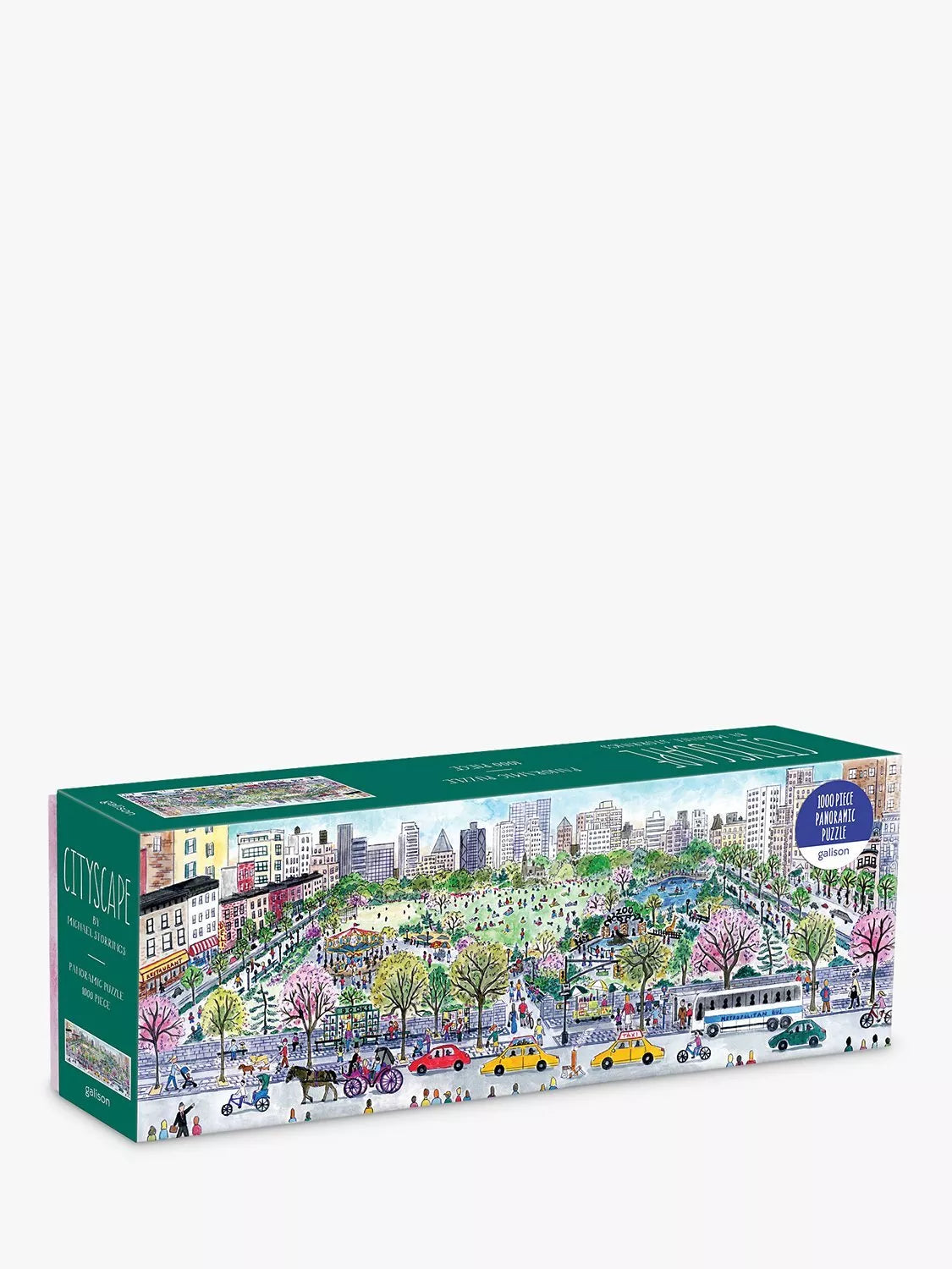 Galison Panoramic Cityscape jigsaw puzzle 1000 pieces, imported from the UK
