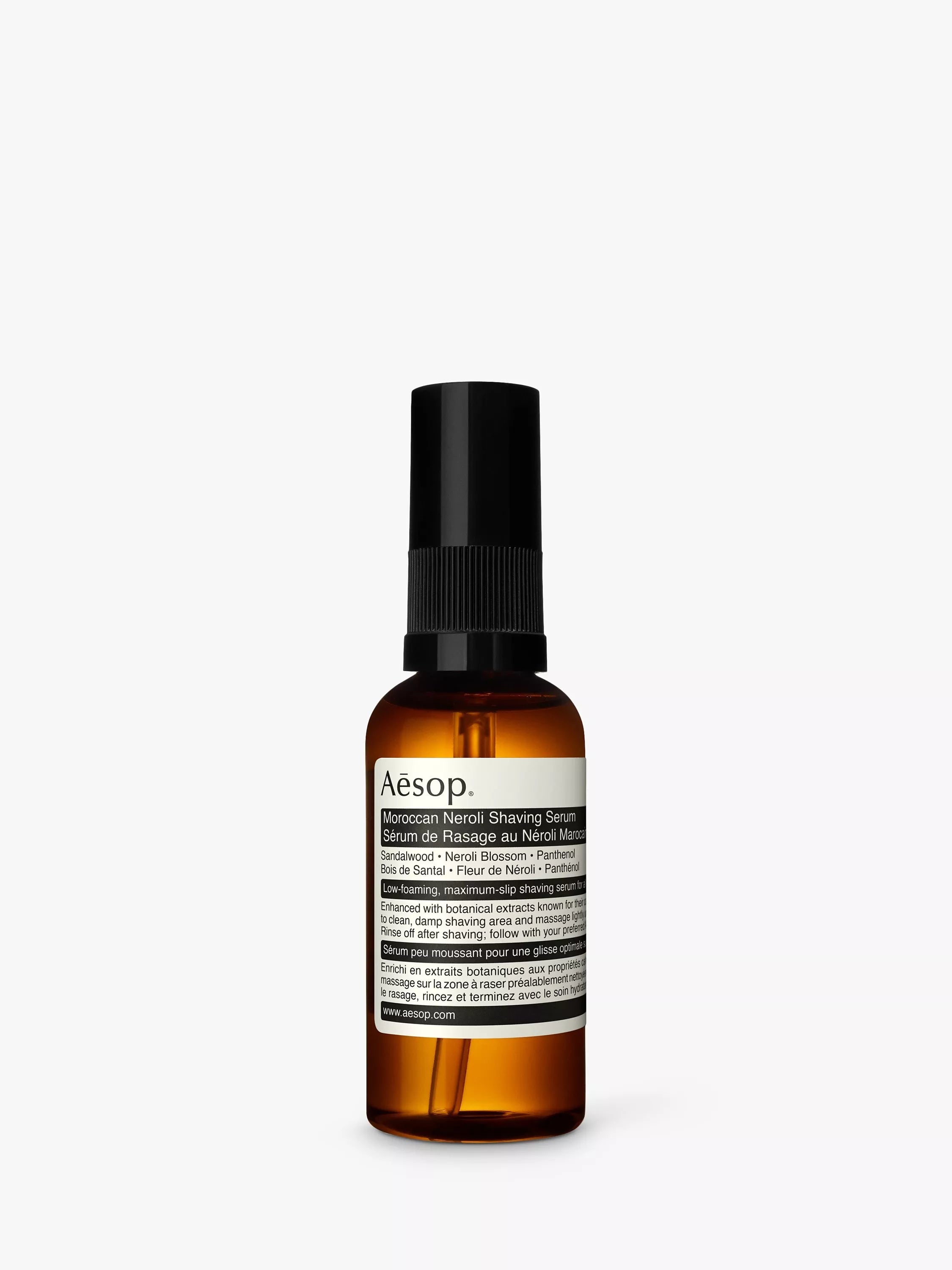 Aesop Moroccan Neroli Shaving Serum - British product