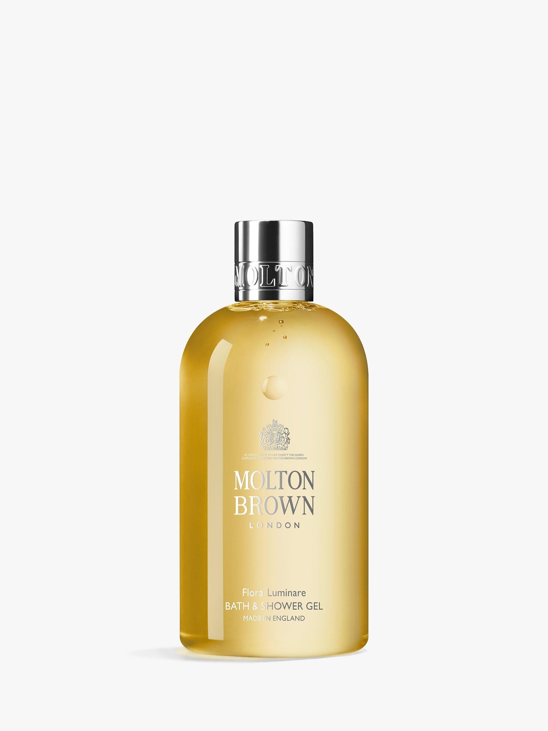 Molton Brown Flora Luminare bath shower gel 300ml, imported from the UK