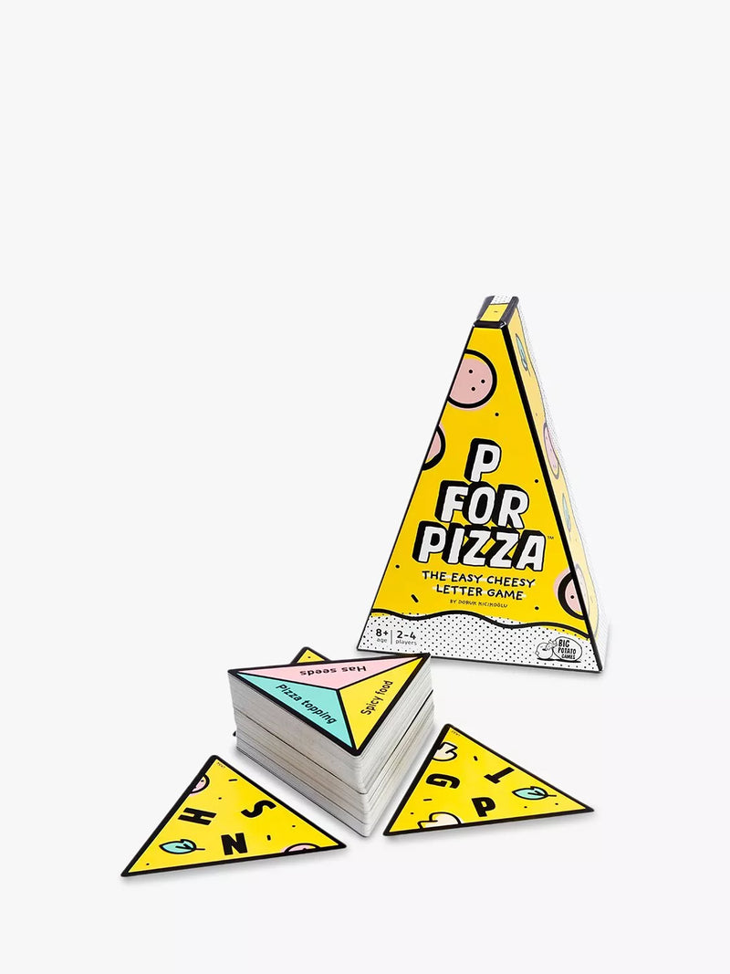 Big Potato pizza-themed word game - British product