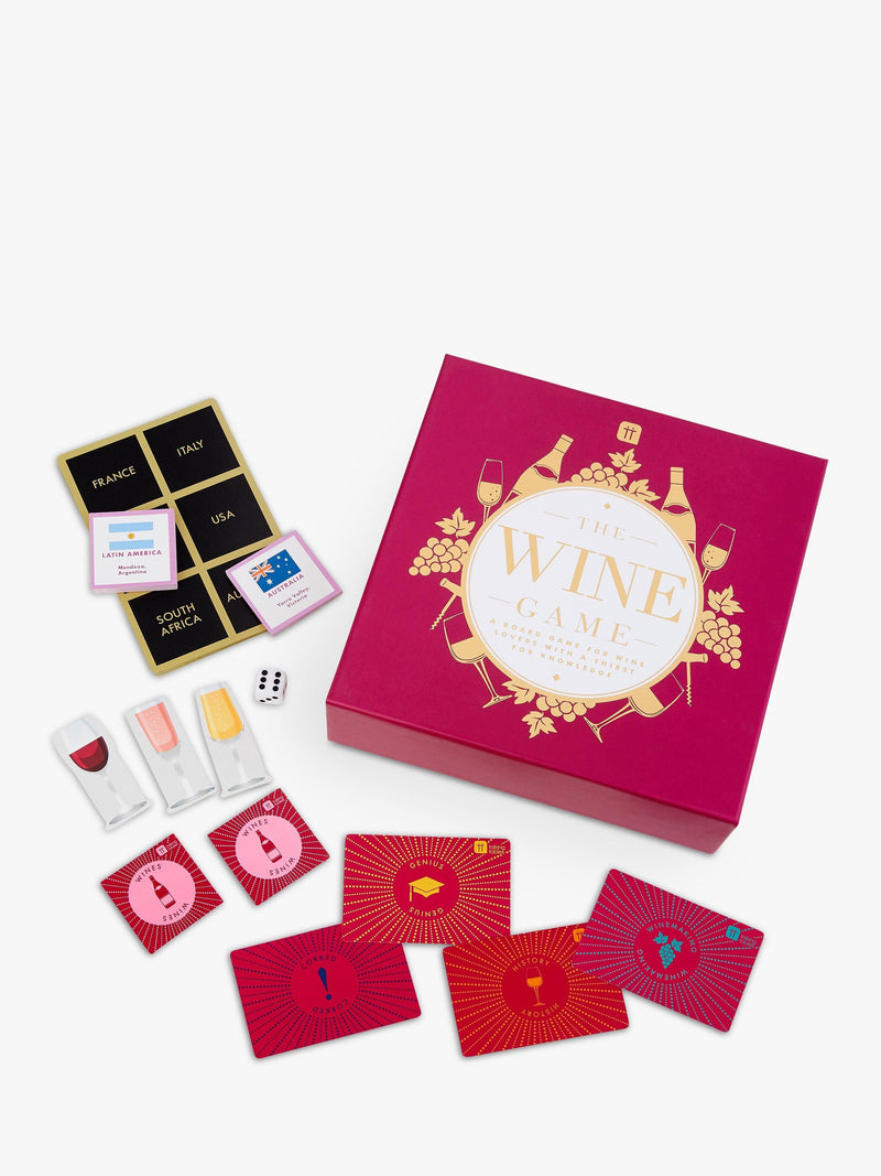 Talking Tables Wine Board Game (British brand)