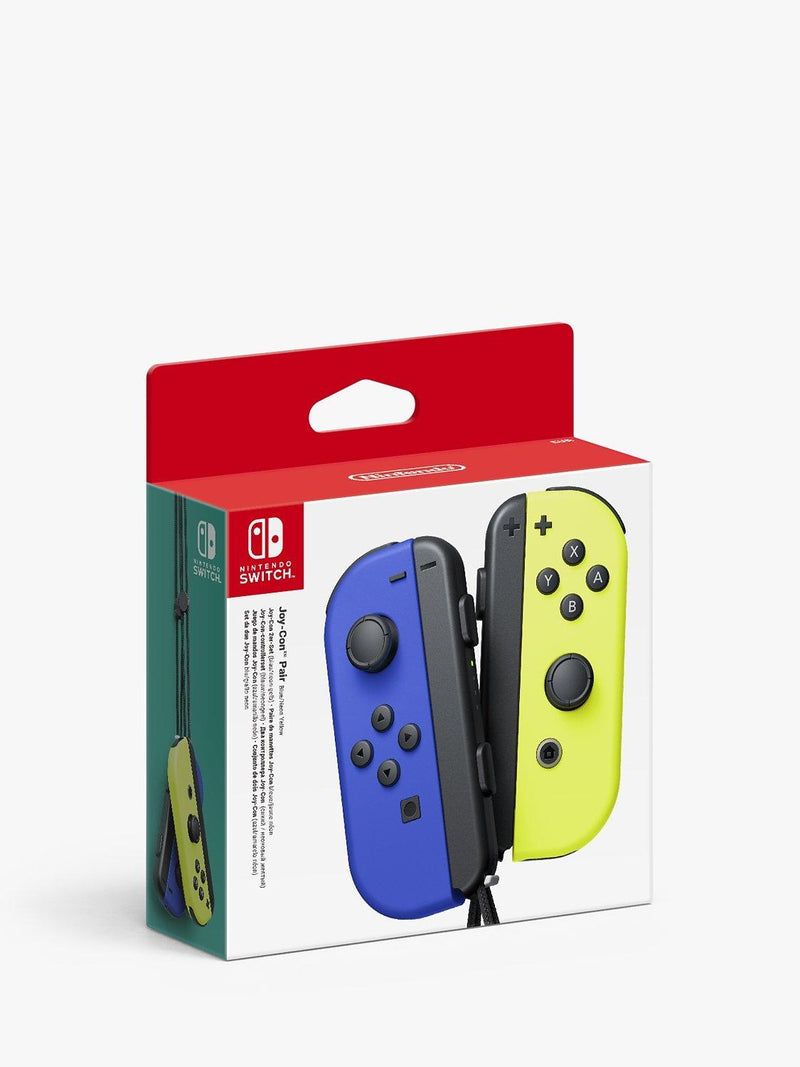 Nintendo Joy-Con Controllers set for Switch Console with straps, imported from the UK