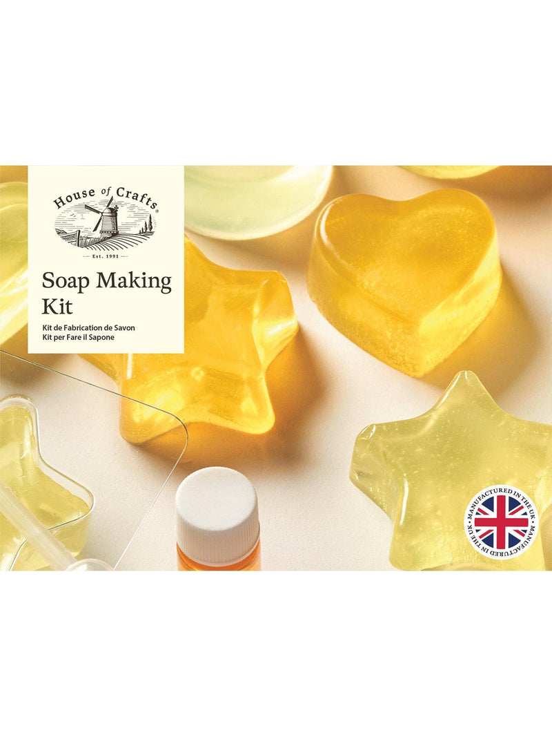 House Of Crafts Soap Starter Kit Lemon Scent 280g, UK version