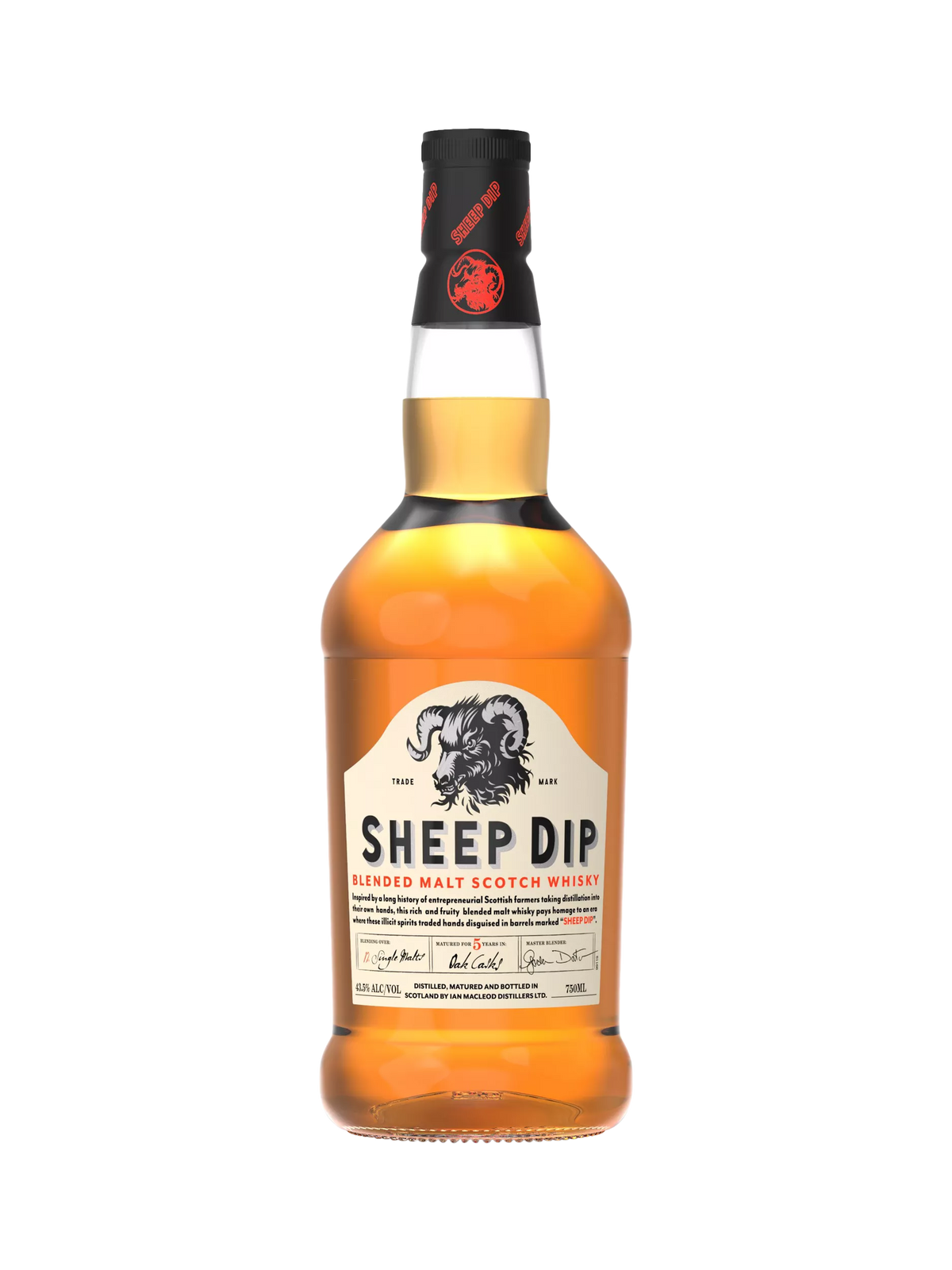 Sheep Dip blended malt Scotch whisky 70cl (British brand)