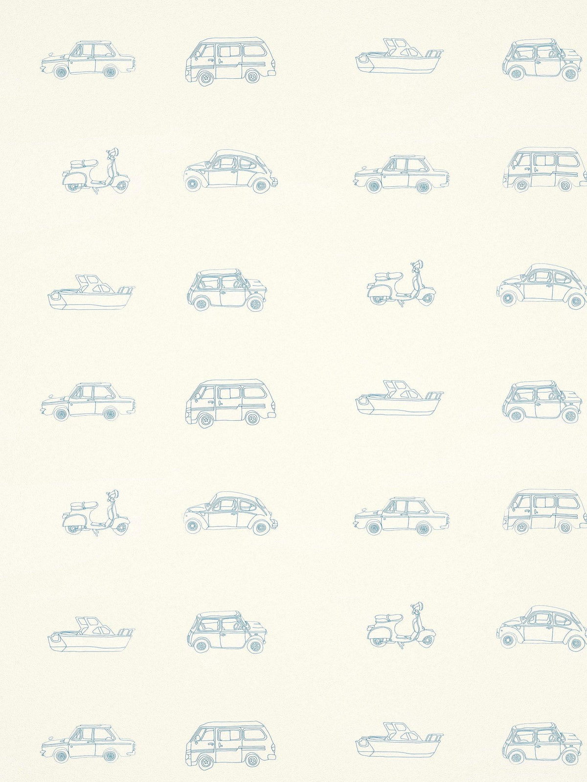 Retro Adventure Vehicle Wallpaper