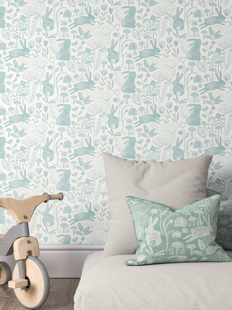 Harlequin Into The Meadow wallpaper, UK version