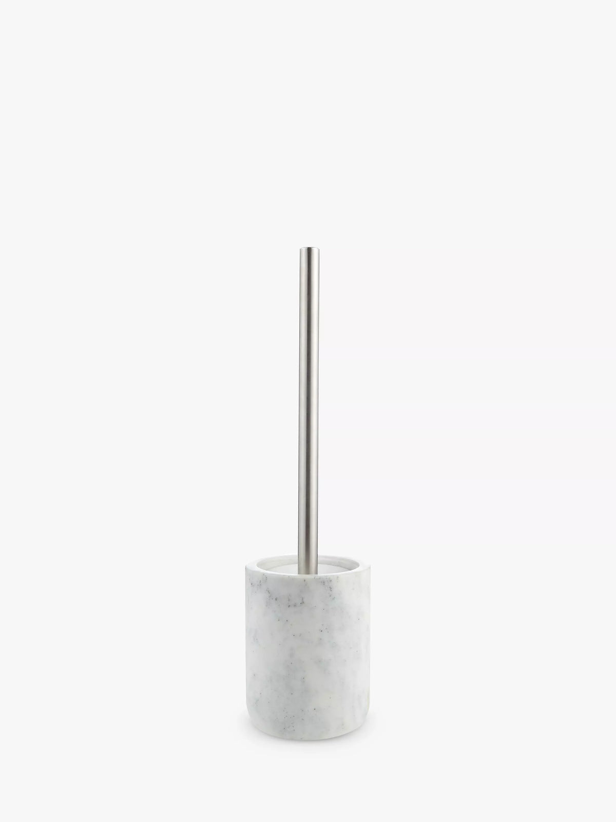 John Lewis white marble toilet brush, UK version