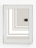 John Lewis silver-plated poster frame with mount, UK version