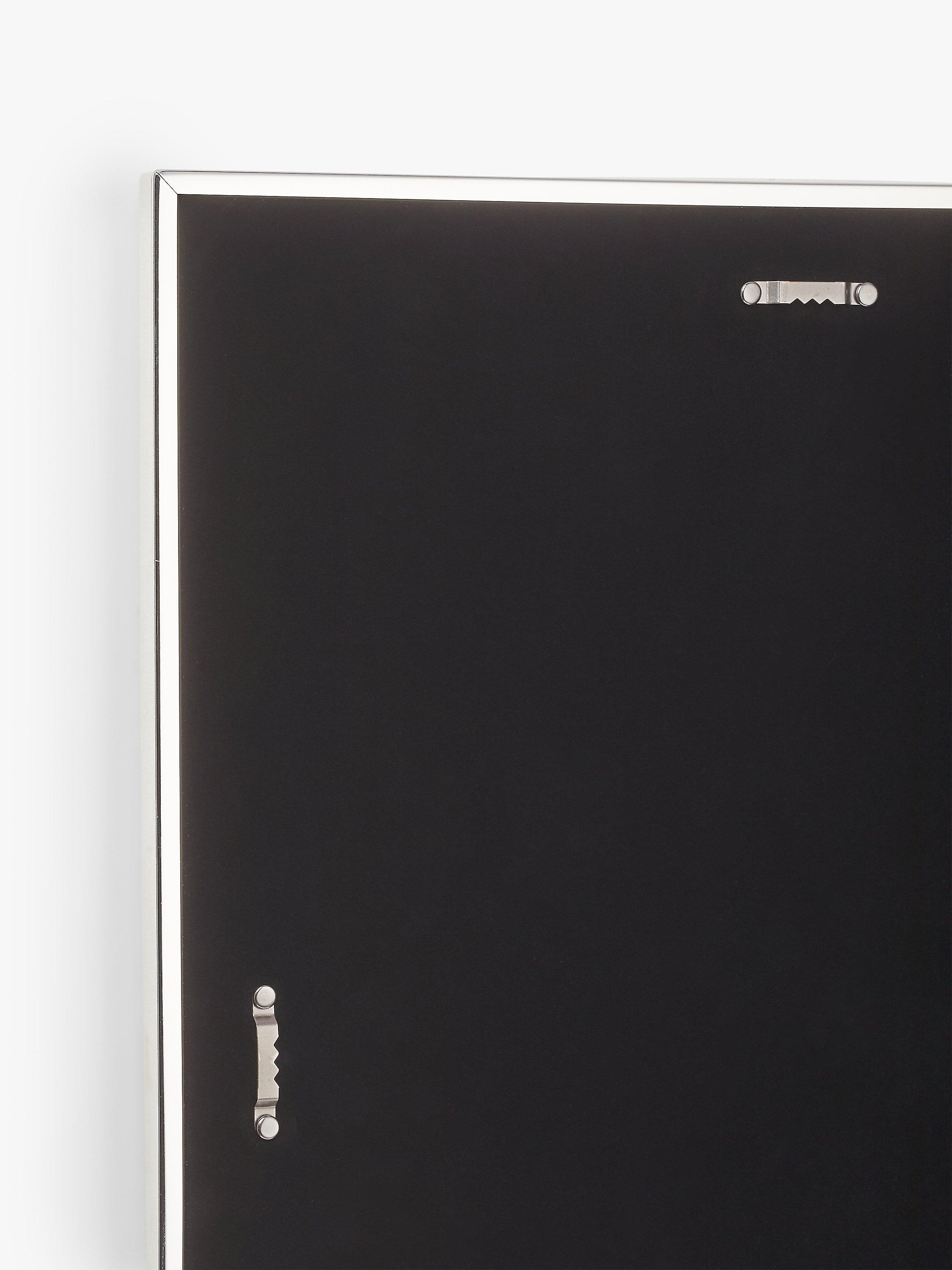 John Lewis silver-plated poster frame with mount, UK version