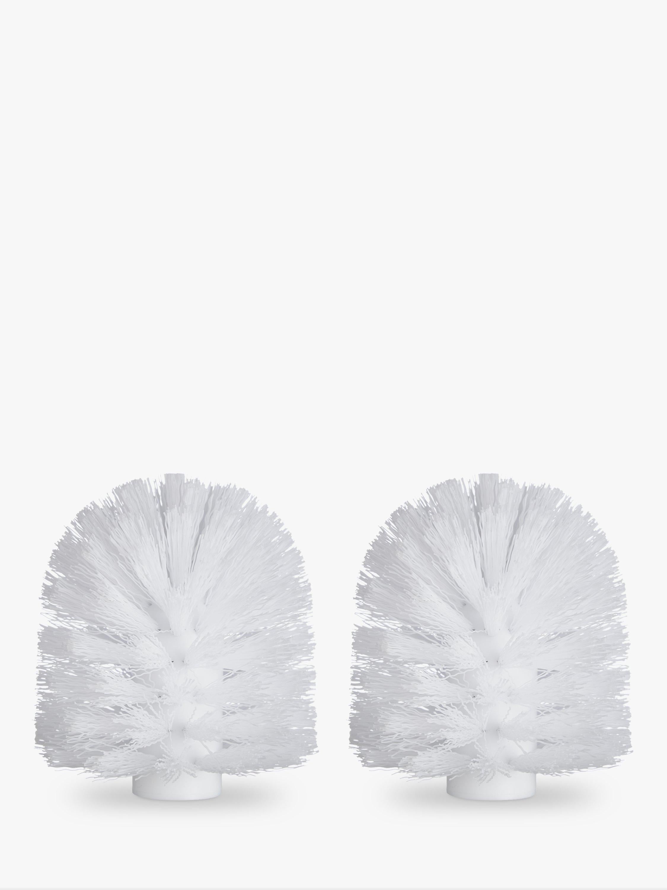 John Lewis toilet brush head 85mm pack of 2, UK version