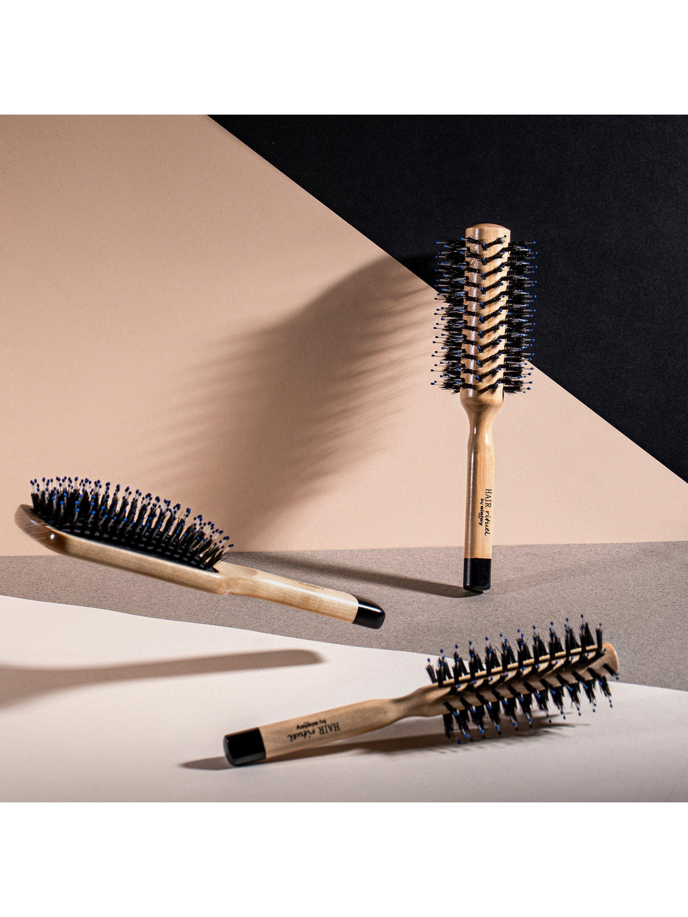 Sisley-Paris Hair Rituel round hairbrush curly thick hair (British brand)
