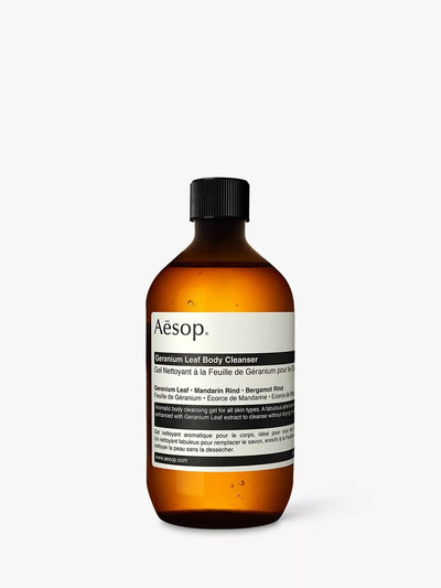 Aesop Geranium Leaf Body Cleanser Refill Shower Gel and Body Wash 500ml