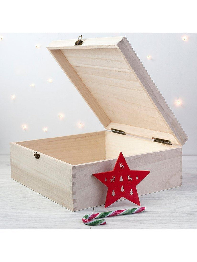 Treat Republic Personalised Jolly Holly Christmas Eve Box (British brand)