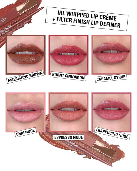 Revolution Lip Definer Americano Brown, imported from the UK
