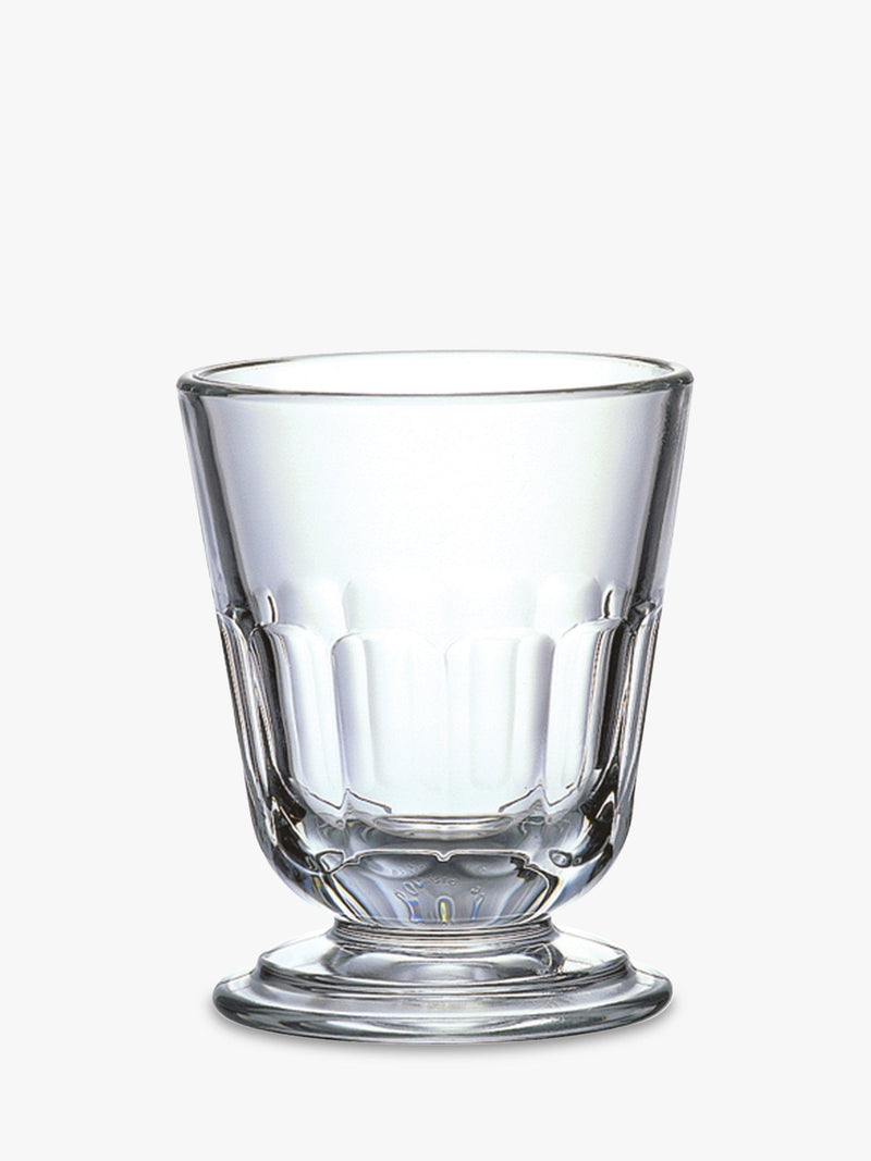 Set of six La Rochère Perigord glass tumblers, 260ml capacity, UK version