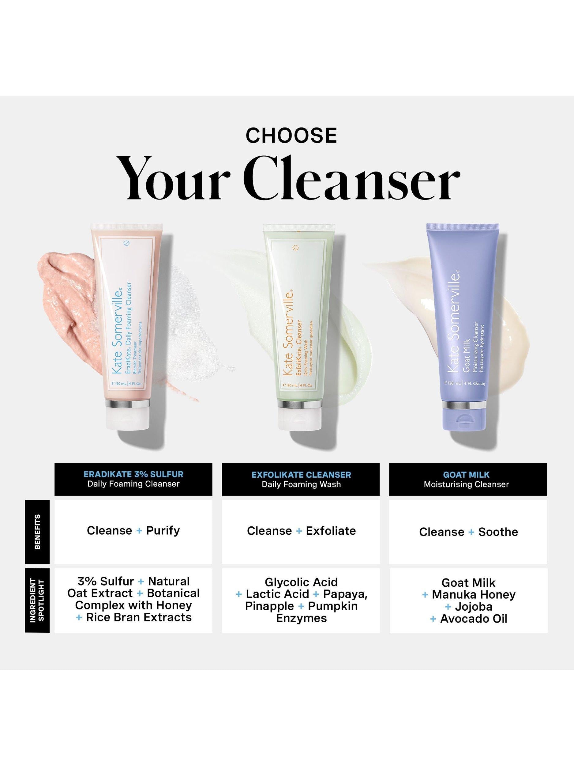 Kate Somerville EradiKate Daily Foaming Cleanser 120ml, UK version