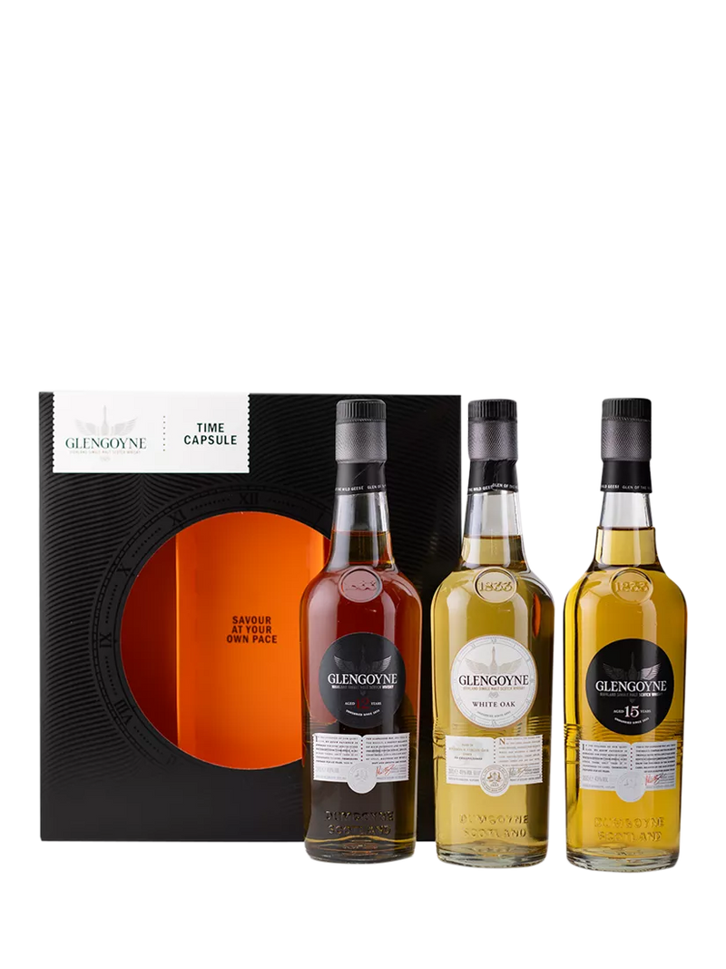 Glengoyne whisky gift pack assorted single malts 3x 20cl - British product