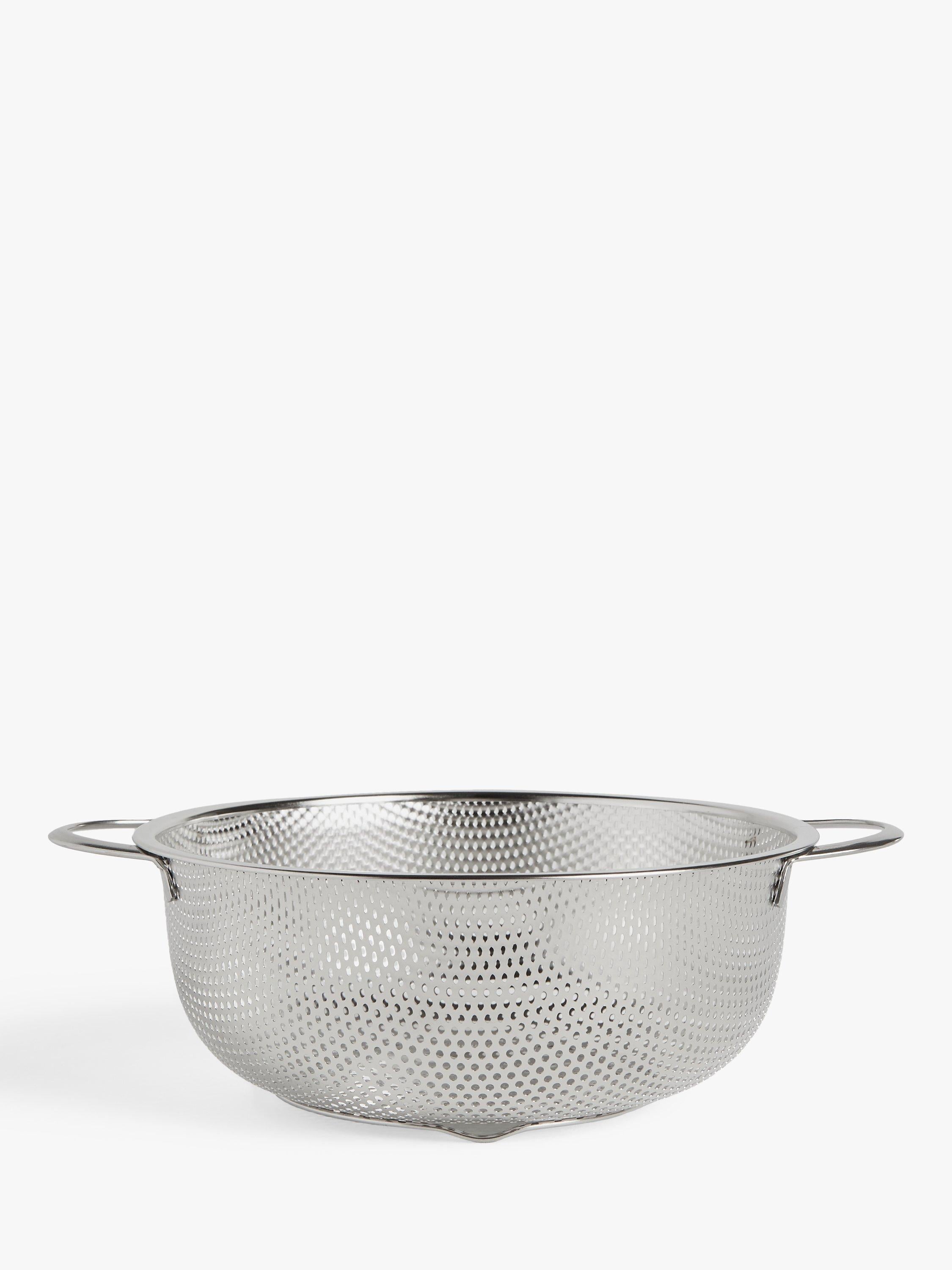 John Lewis stainless steel mesh sieve colander 22.5cm, UK version