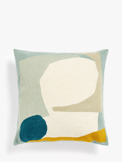 John Lewis Collage Curve Cushion Multi 45x45cm