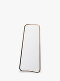 Kurva curved metal corners leaner mirror 123 x 56.5cm, UK version
