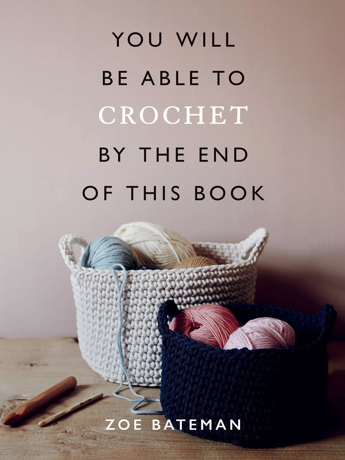 Crochet beginner book with illustrations and 15 projects (British brand)