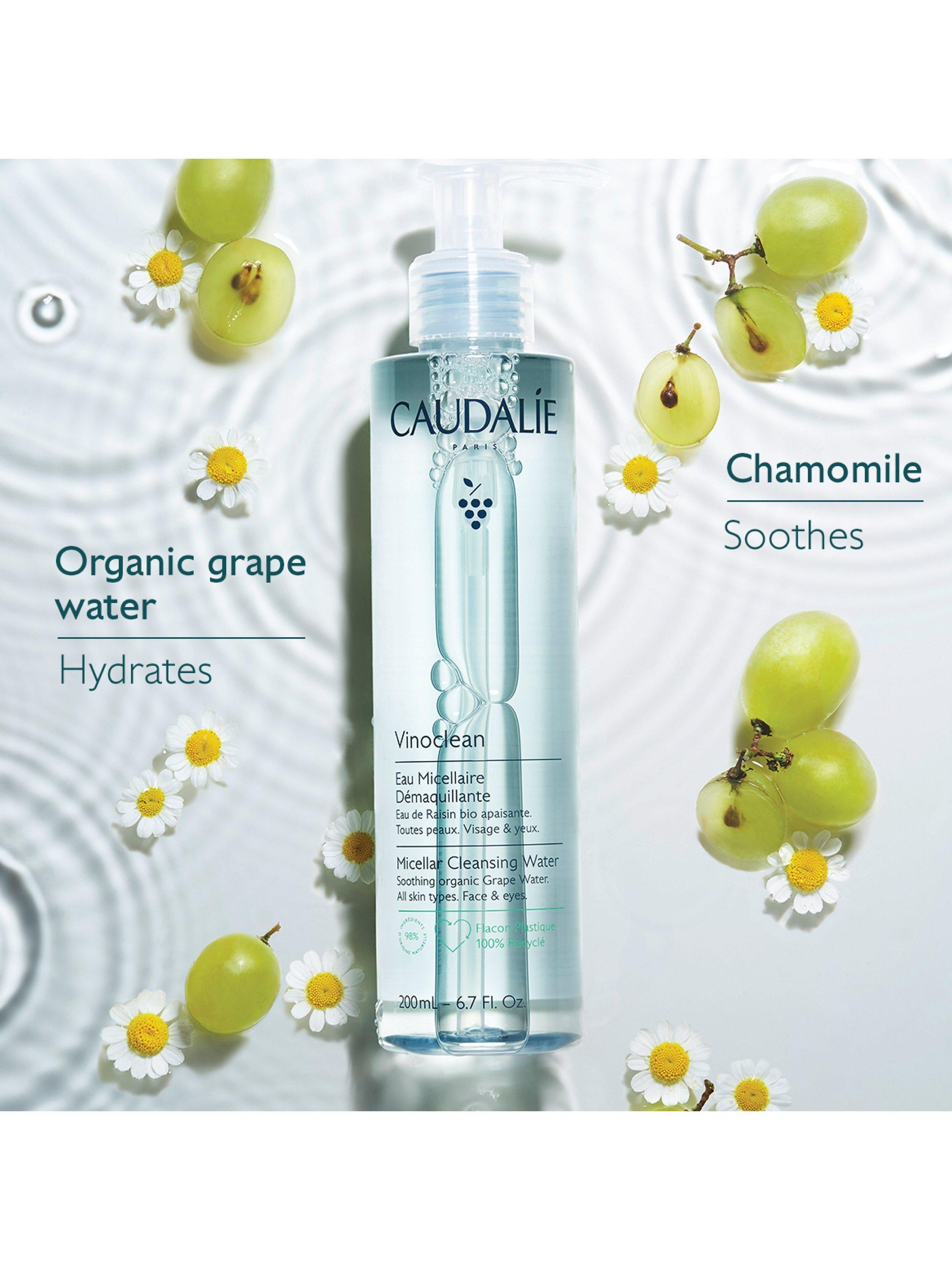 Caudalie Vinoclean Cleansing Micellar Water 200ml - British product