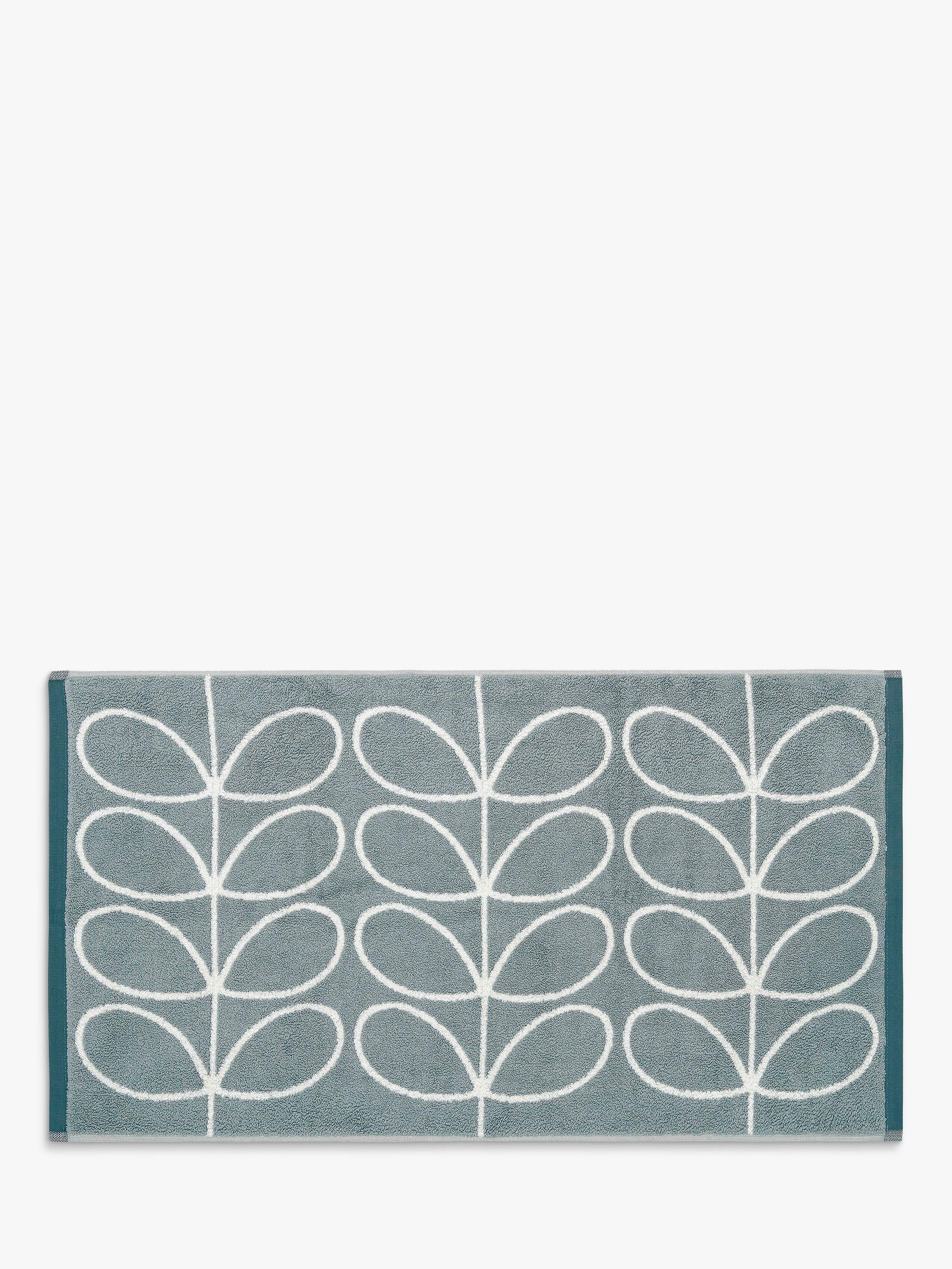 Orla Kiely Linear Stem bath mat, imported from the UK