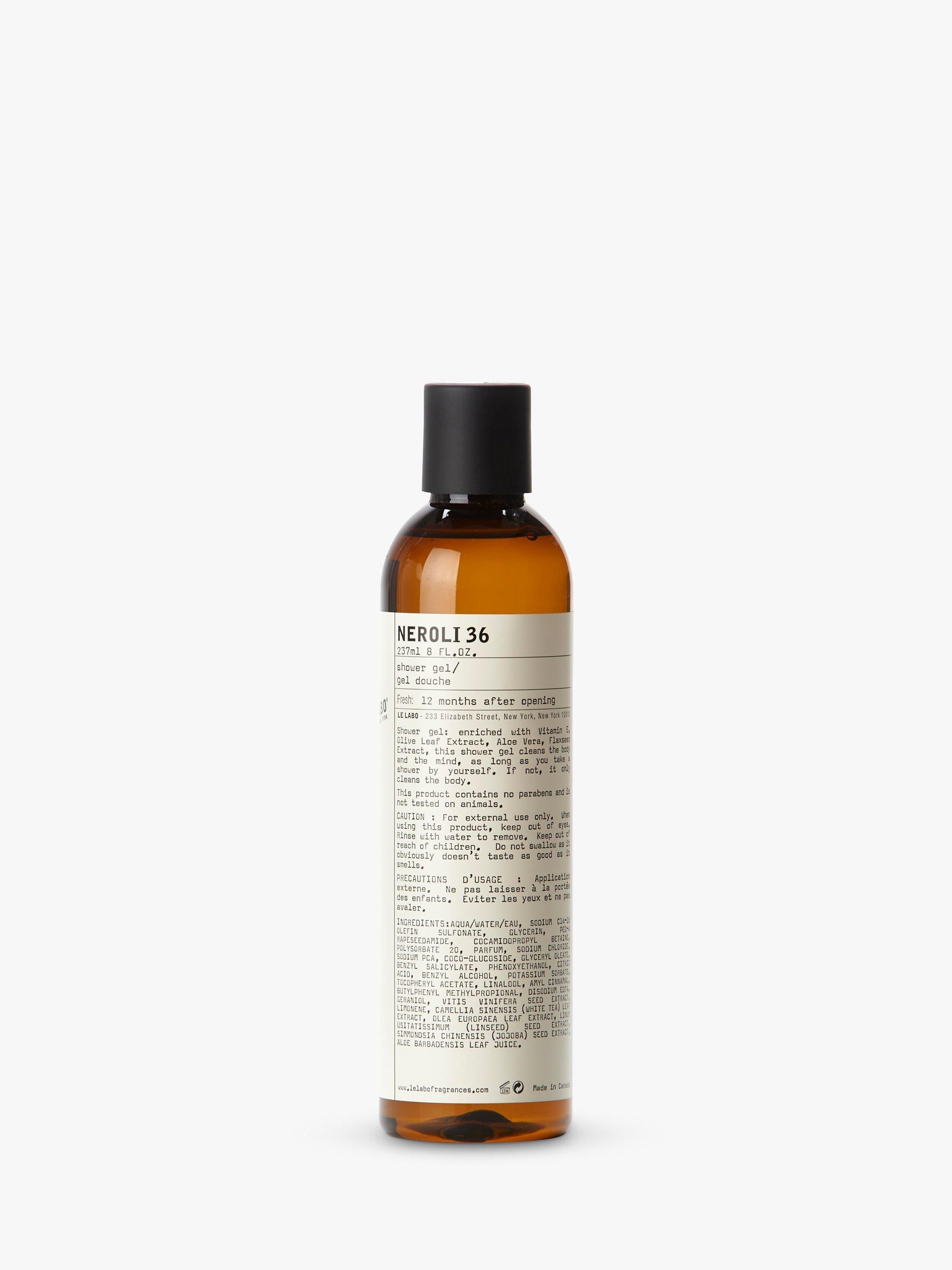 Le Labo Neroli 36 shower gel 237ml, UK version