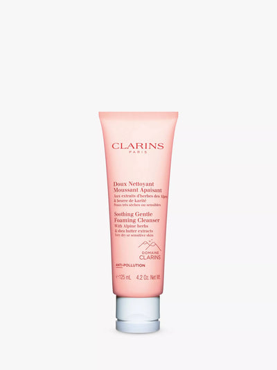 Clarins Soothing Gentle Foaming Cleanser for Sensitive Skin 125ml