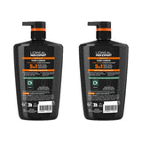 Loreal Carbon shower gel 2 x 1L, UK version