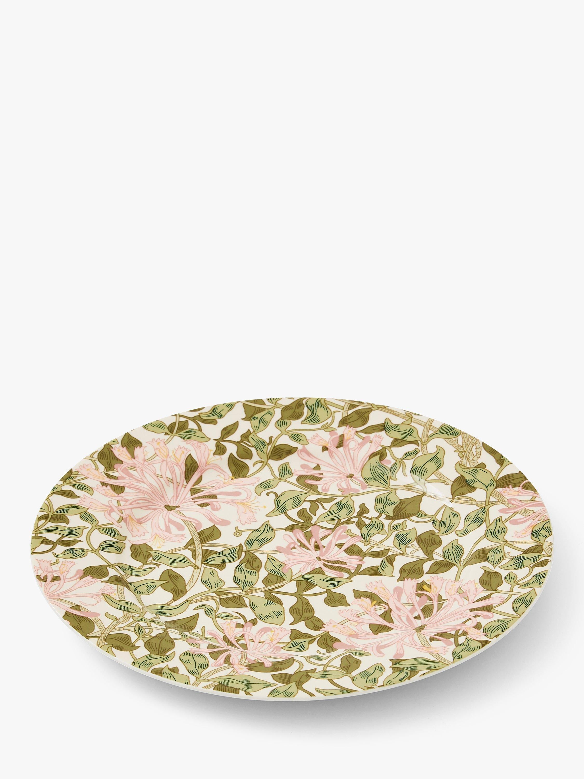 Morris & Co. Spode cake plates multi design 21.5cm set of 4, imported from the UK