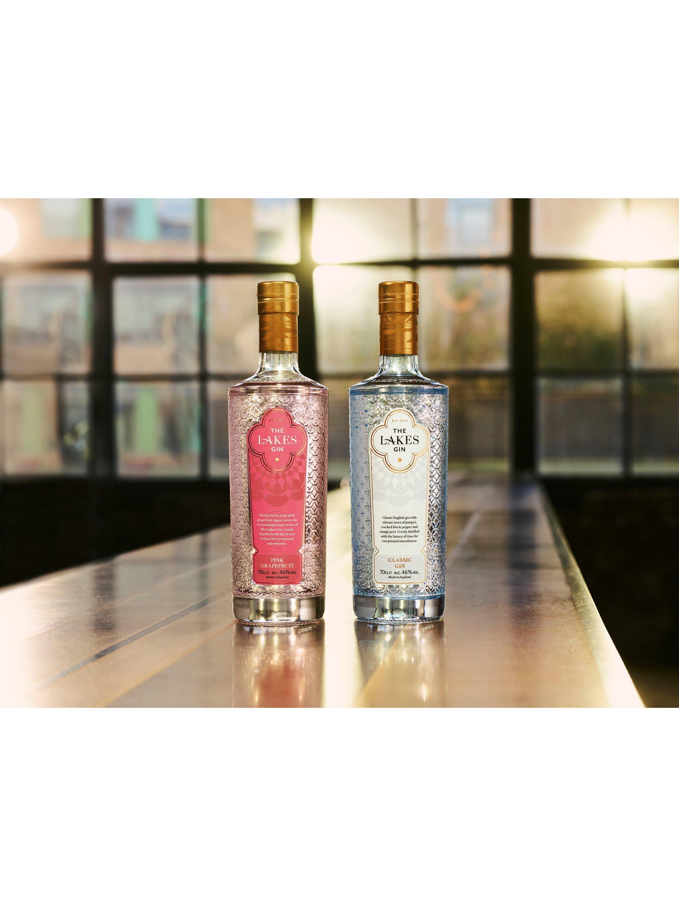 The Lakes Pink Grapefruit Gin 70cl (British brand)