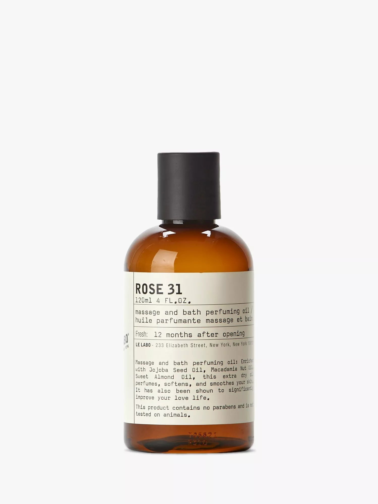 Le Labo Rose 31 massaging and bath perfuming oil 120ml, UK version