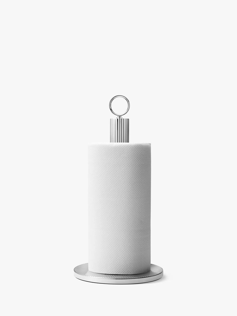 Georg Jensen Bernadotte stainless steel kitchen roll holder, UK version