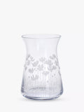 Dartington Crystal Bloom Cosmos clear vase H21cm - British product