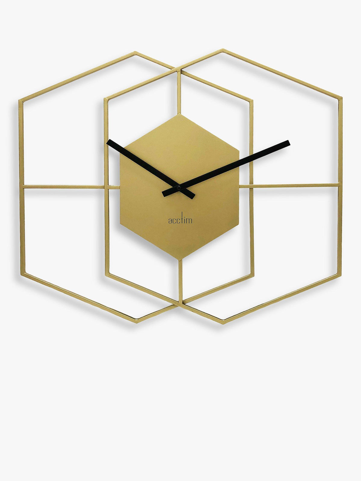 Metal Analogue Quartz Wall Clock 55cm